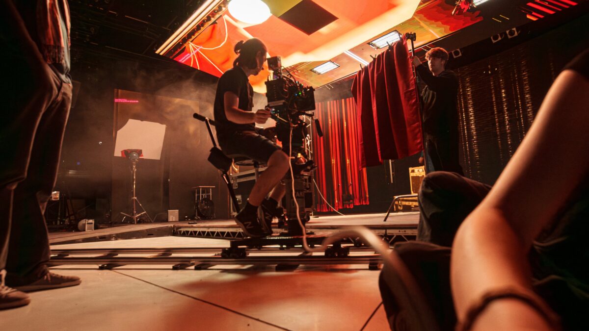 Virtual Production BTS at Garden Studios