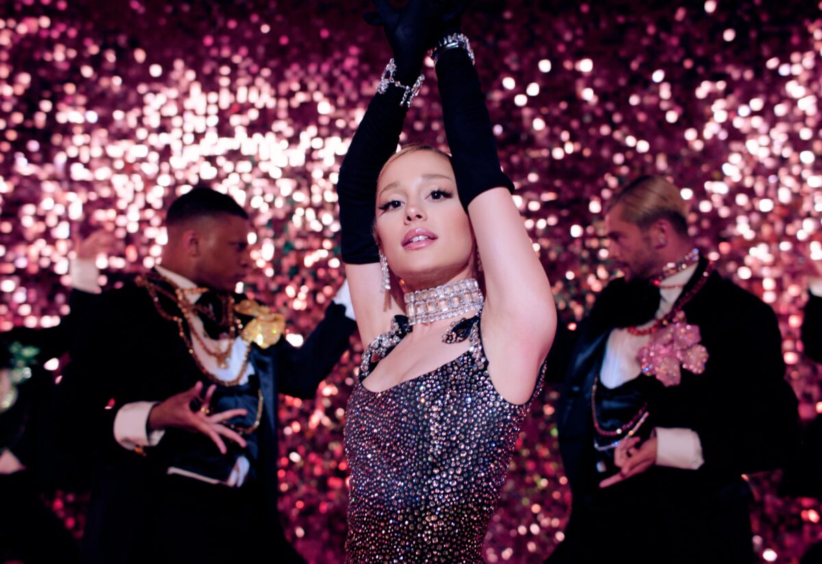 Ariana Grande x Swarovski Christmas Campaign